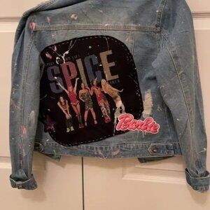 Custom Spice Girls Denim Jacker 1